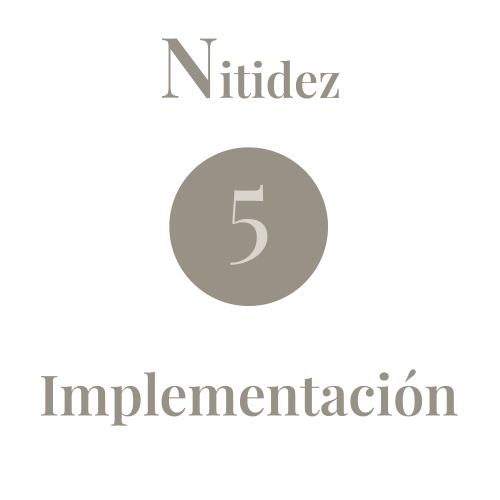 Ejecuto el proyecto con cuidado en cada detalle y garantía de calidad.